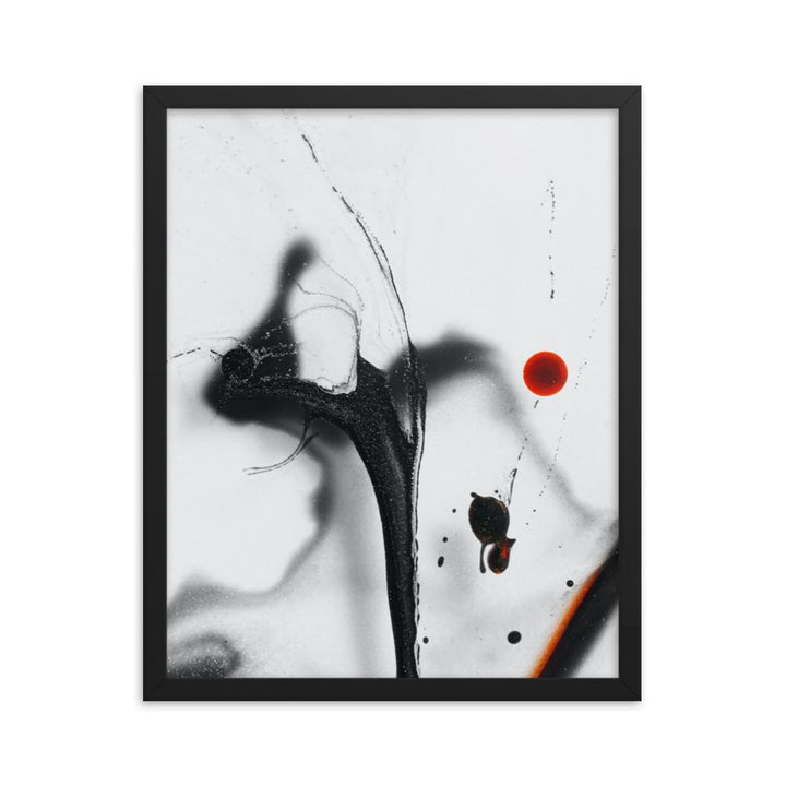 The sphere - Poster im Rahmen Schwarz / 41x51 cm artlia