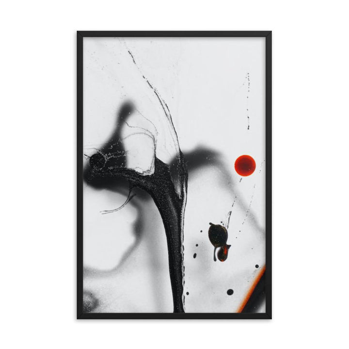 The sphere - Poster im Rahmen Schwarz / 61x91 cm artlia