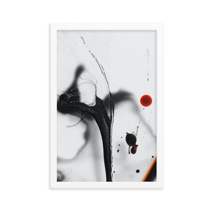 The sphere - Poster im Rahmen Weiß / 30x45 cm artlia