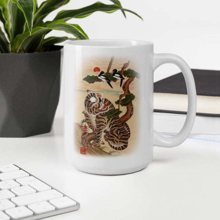 Tasse - Tiger und Elster artlia