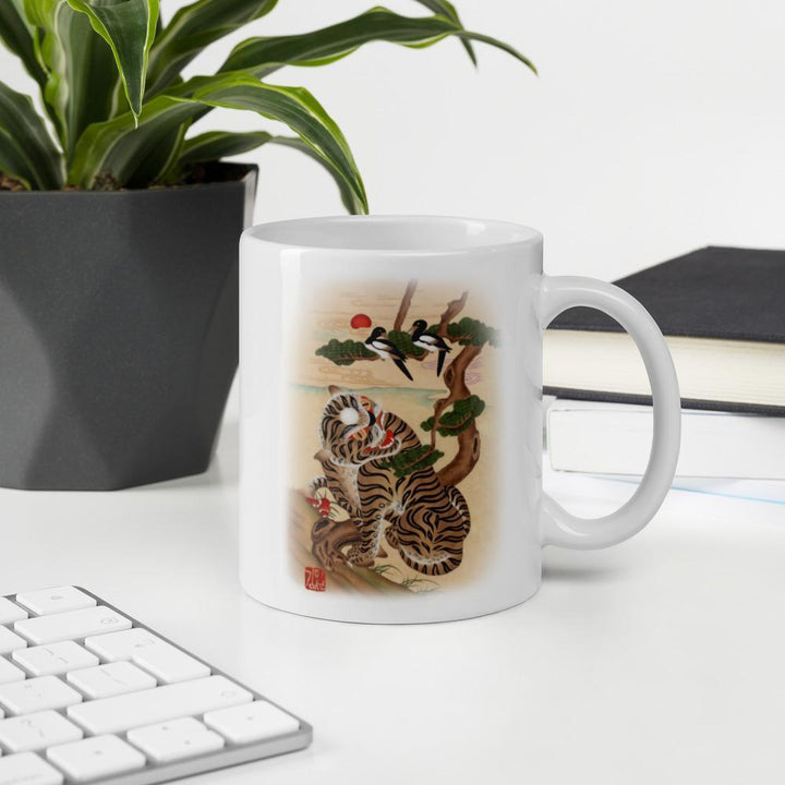 Tasse - Tiger und Elster artlia