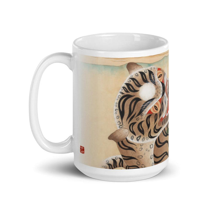 Tasse - Tiger und Elster Auswahl der Kuratoren / 0,44 L artlia