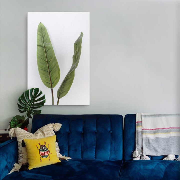 Tropical Leaves - Leinwand artlia