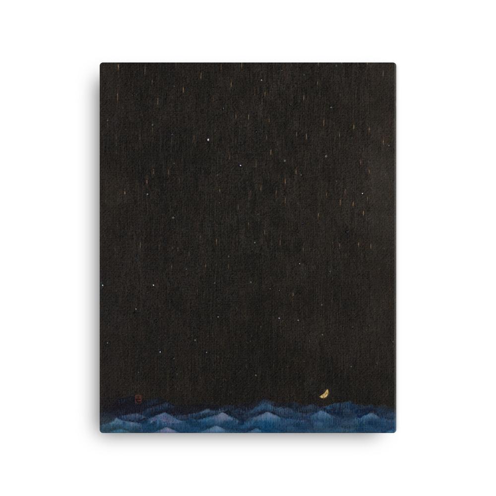 Walk the Night of Light 02 - Leinwand 41x51 cm artlia