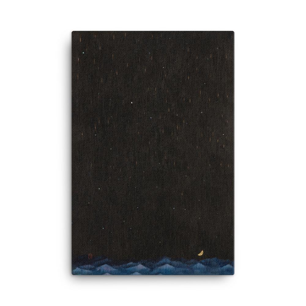 Walk the Night of Light 02 - Leinwand 61x91 cm artlia