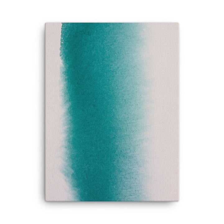 weißer Strand - Leinwand 30x41 cm artlia