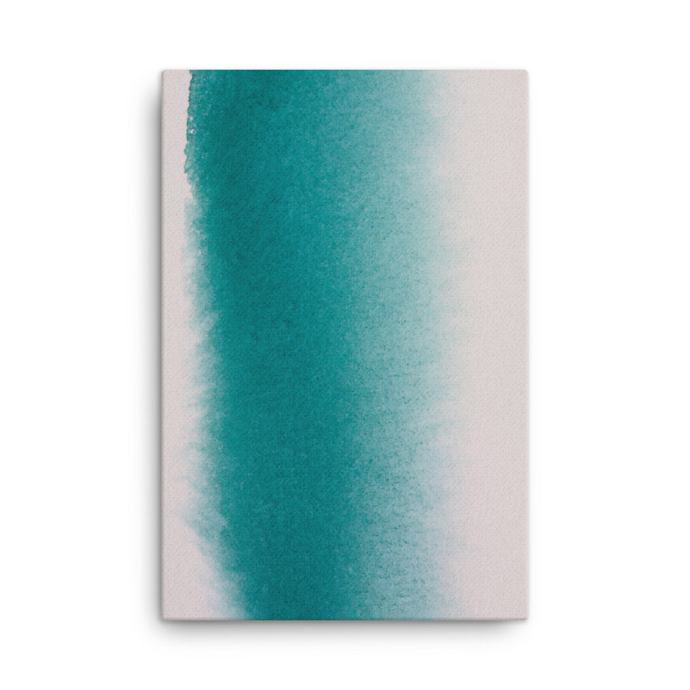 weißer Strand - Leinwand 61x91 cm artlia