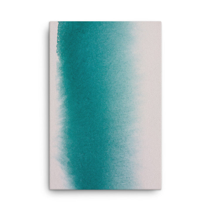 weißer Strand - Leinwand 61x91 cm artlia