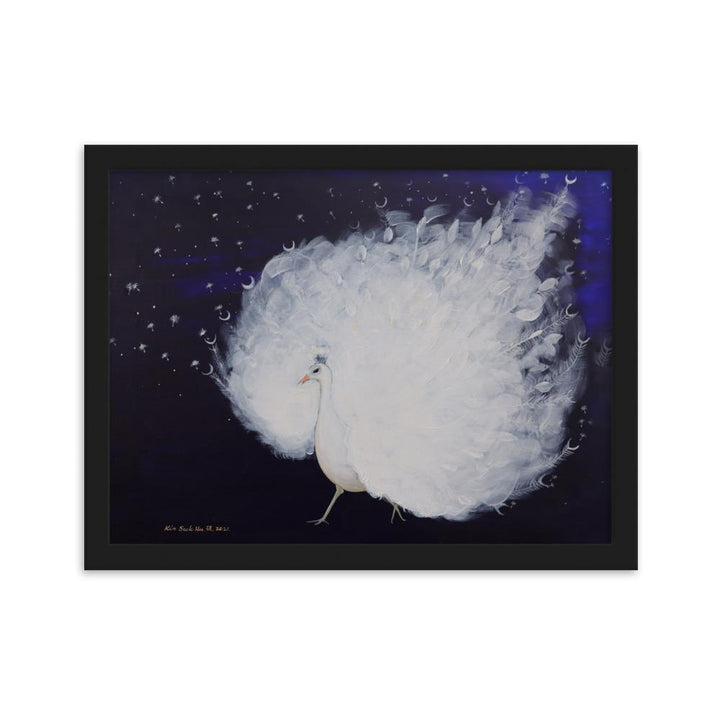 Wings of Dawn - Poster im Rahmen Schwarz / 30×40 cm artlia