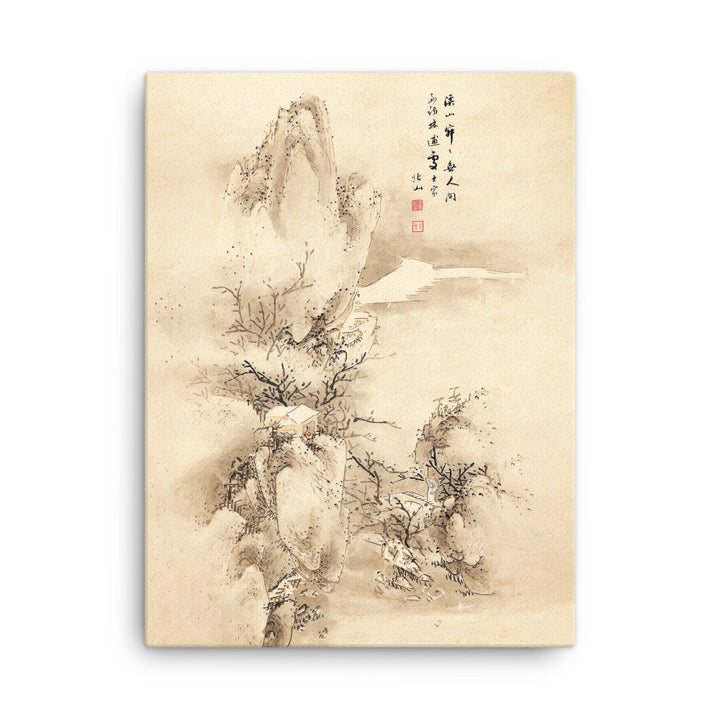 Leinwand - Winterlandschaft, Su Cheol Kim 30x41 cm artlia