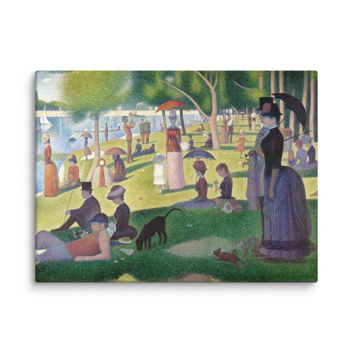 Canvas - A Sunday afternoon on the island of La Grande Jatte