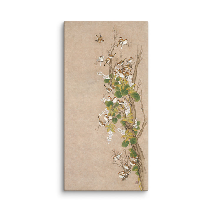 canvas-_in_-12x24-Leinwand-Seungmin-Yoon-Spatzenschwarm