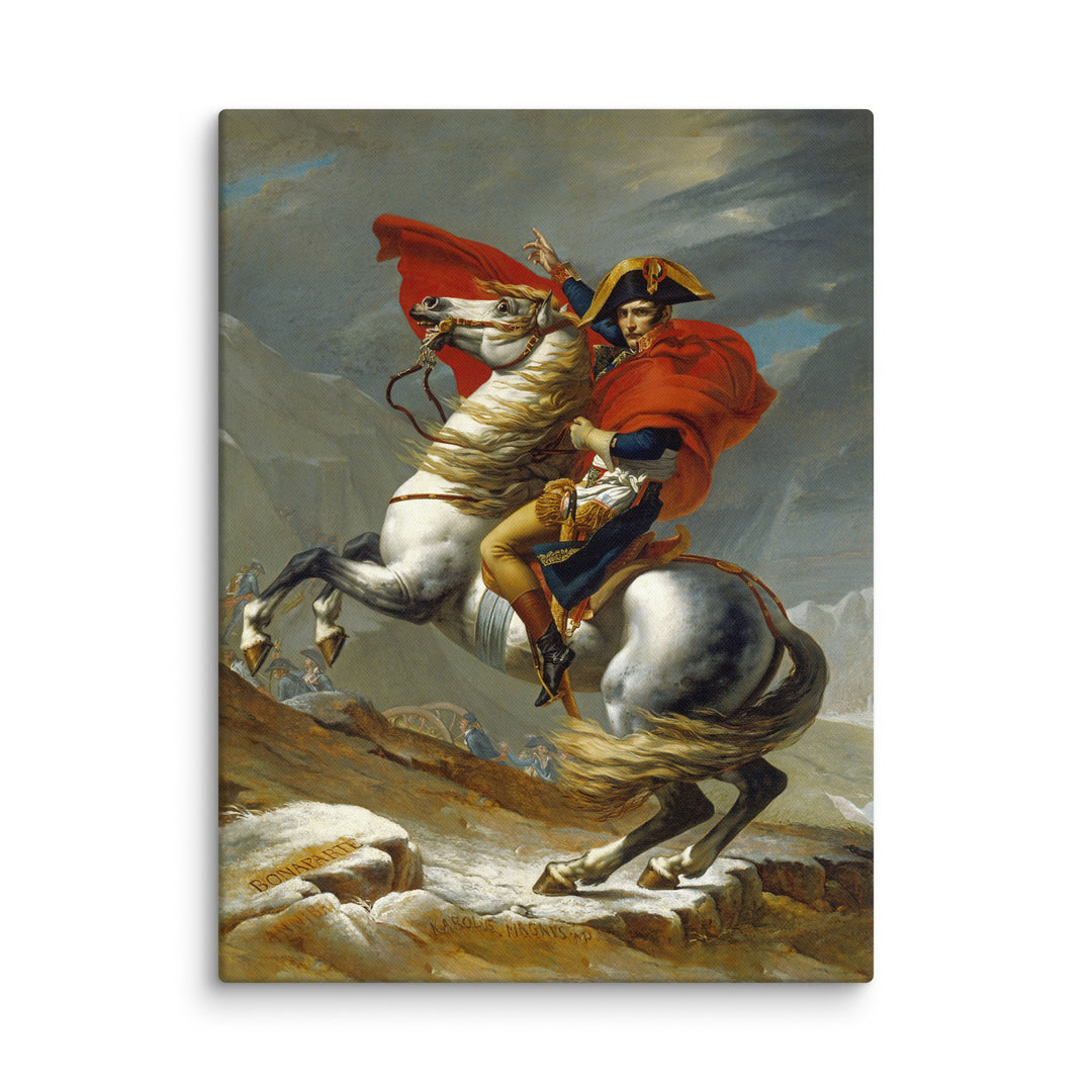 Leinwand - Napoleon Crossing the Alps