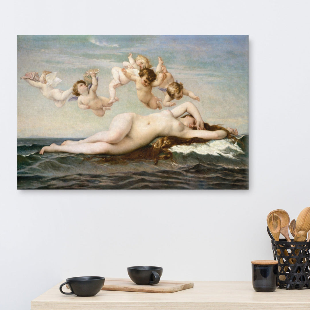 Leinwand - Alexandre Cabanel, Die Geburt der Venus