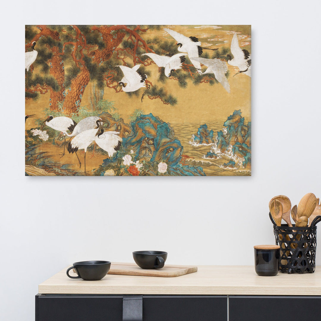 canvas-_in_-24x36-weisse-kraniche-aus-dem-changdeokgung-palast_c2bcfcea-7bb1-4a93-abf7-6c997e6630c2