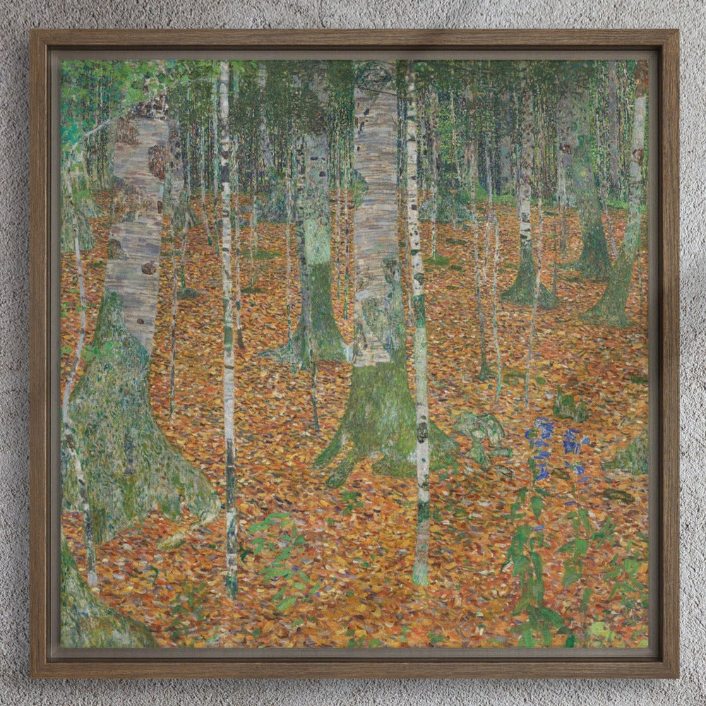 Leinwand - Gustav Klimt, Birkenwald artlia