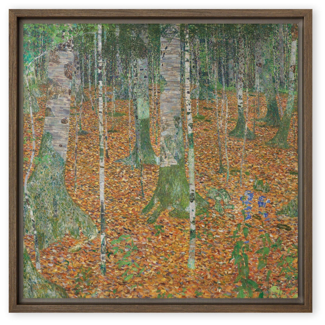 Leinwand - Gustav Klimt, Birkenwald Braun / 41x41 cm (16″×16″) artlia