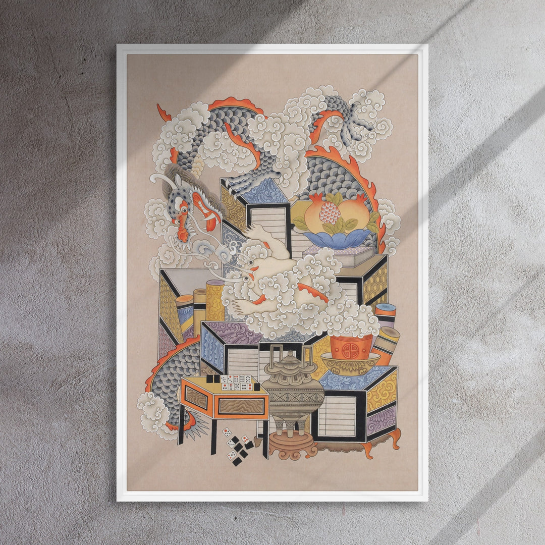 canvas-korean-sehnsucht-nach-wissen-mit-drache-longing-for-knowledge-with-dragon-seungmin-yoon_6_-min