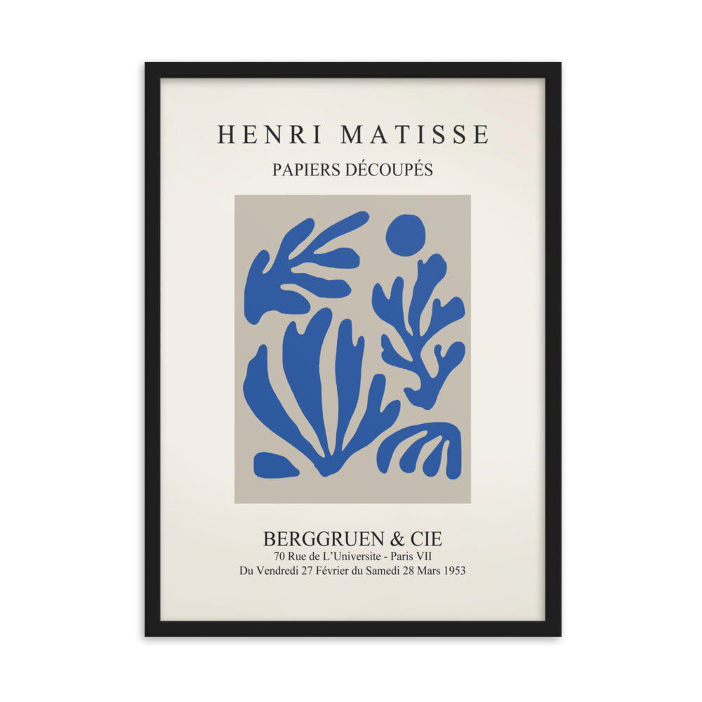 Poster - Henri Matisse, Blue Garden