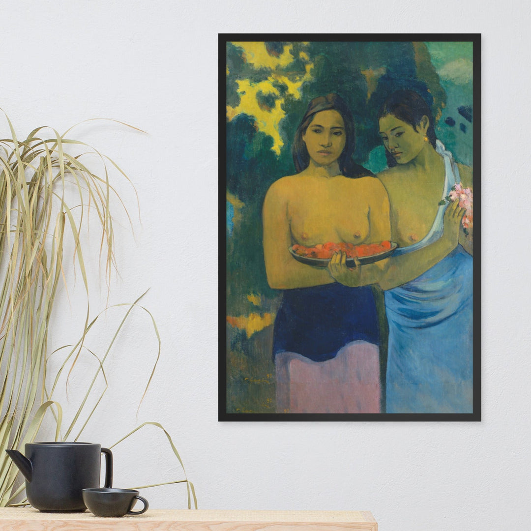 Poster - Paul Gauguin, Tahitische Frauen am Strand