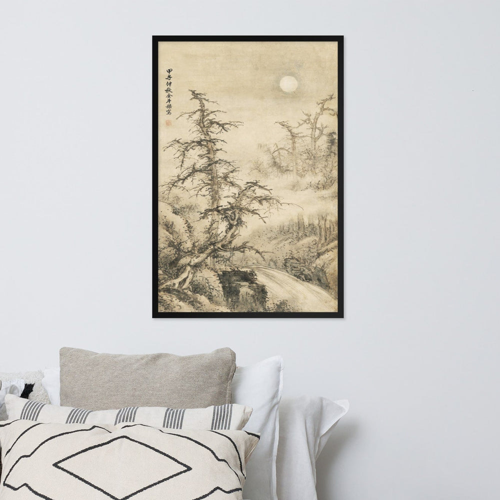 enhanced-matte-paper-framed-poster-_cm_-black-61x91-cm-mondnachtige-herbstlandschaft