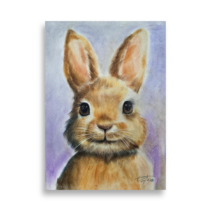 Póster - Sonrisa del conejo