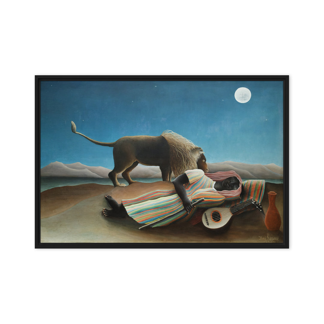 Canvas - Henri Rousseau, The Sleeping Gypsy