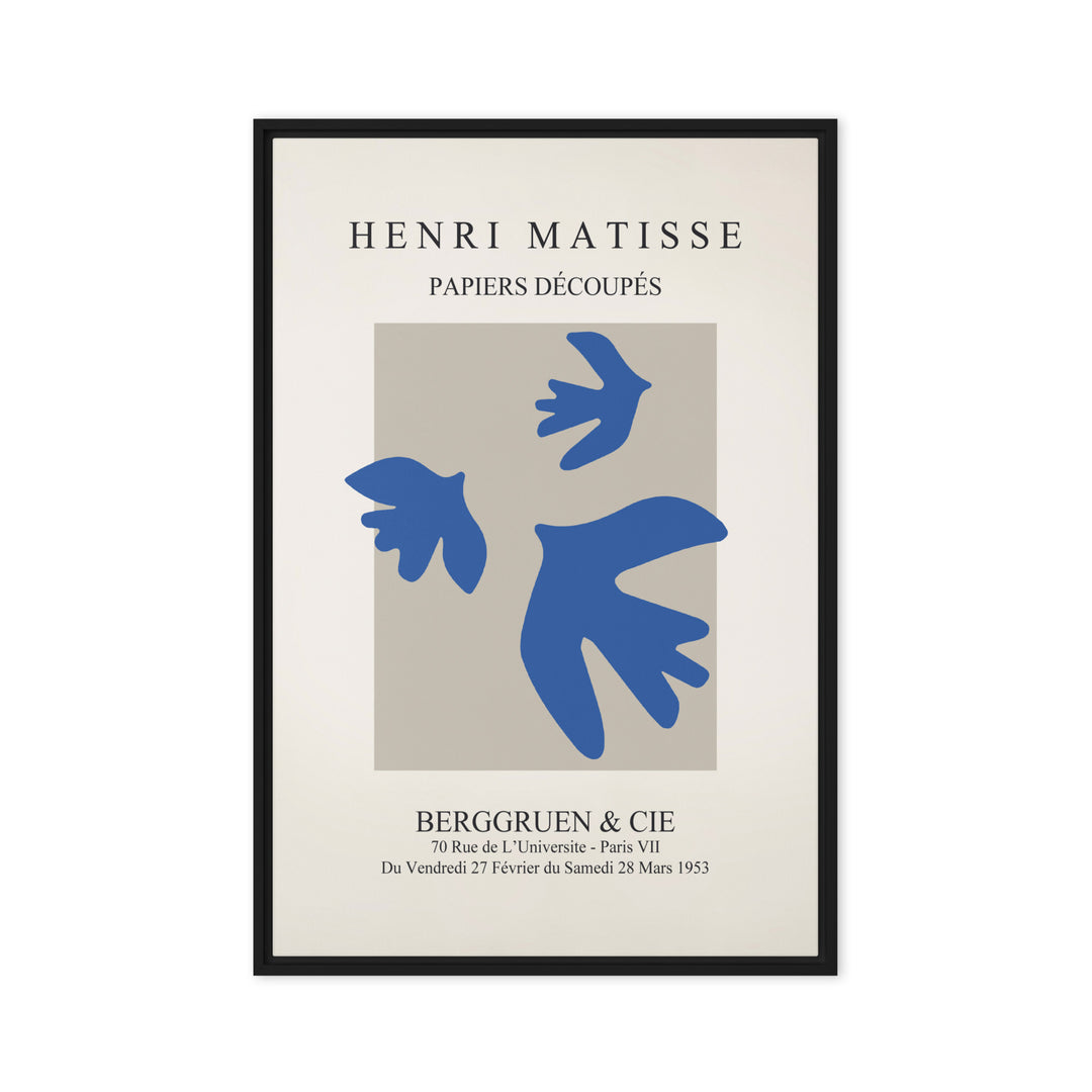 Leinwand - Henri Matisse, blaue Vögel