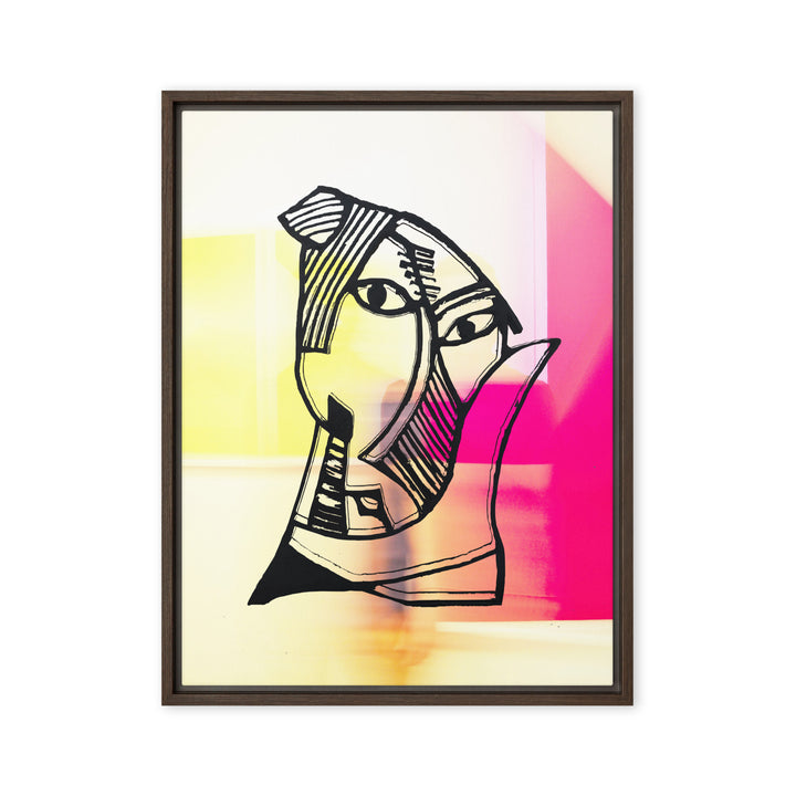 Leinwand - Pablo Picasso, Les Demoiselles d’Avignon in Pink