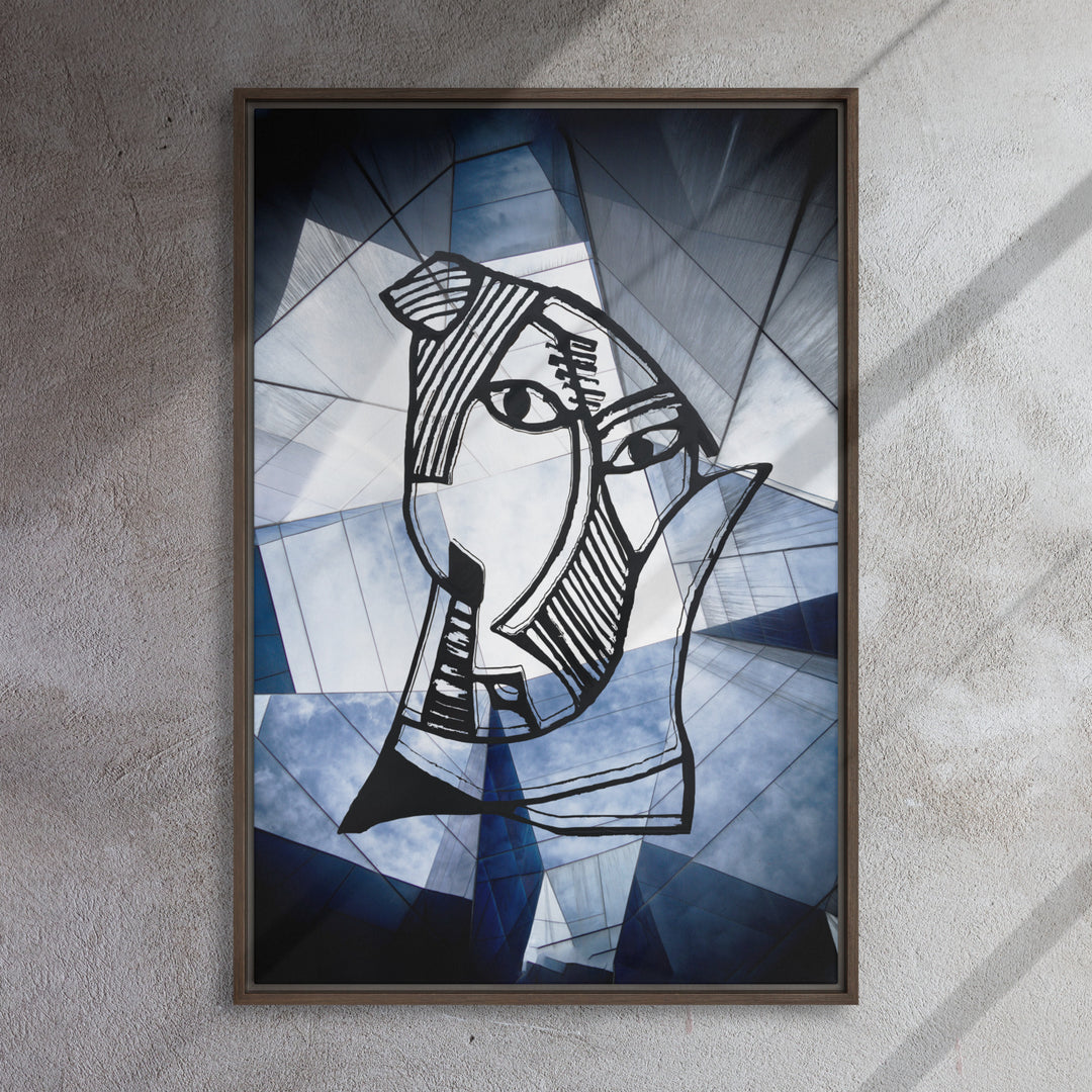 Leinwand - Pablo Picasso, Les Demoiselles d’Avignon, Geometry