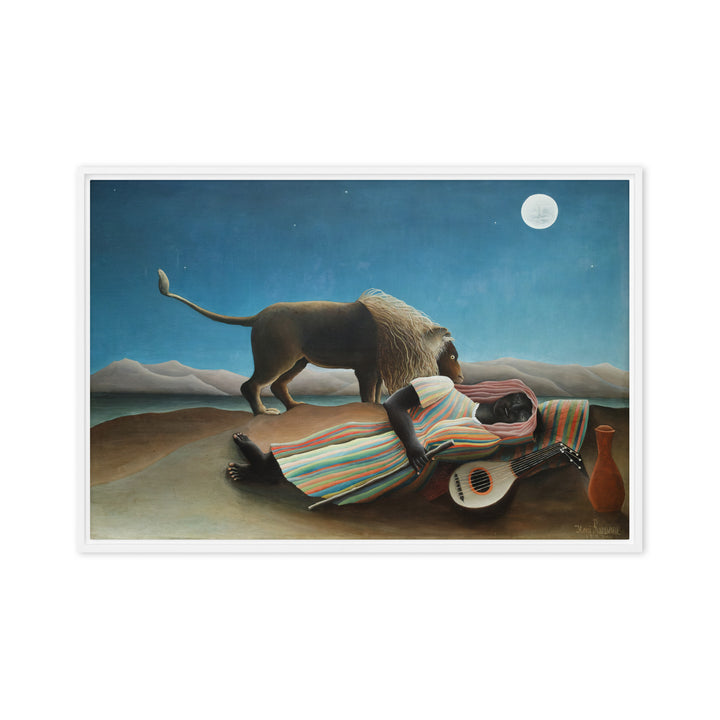 Canvas - Henri Rousseau, The Sleeping Gypsy