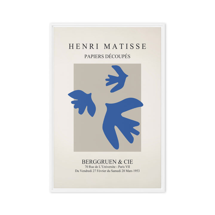Leinwand - Henri Matisse, blaue Vögel