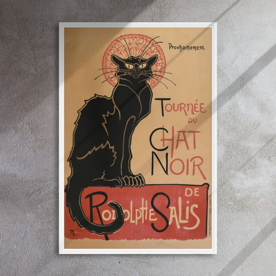 Leinwand - Théophile Steinlen, Le Chat Noir