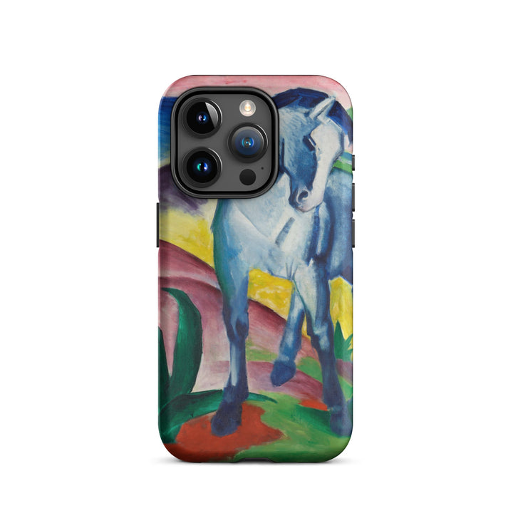 Hardcase iPhone® Handyhülle - Franz Marc, Blaues Pferd I Franz Marc iPhone 15 Pro artlia