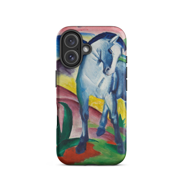 Hardcase iPhone® Handyhülle - Franz Marc, Blaues Pferd I Franz Marc iPhone 16 artlia
