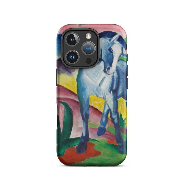 Hardcase iPhone® Handyhülle - Franz Marc, Blaues Pferd I Franz Marc iPhone 16 Pro artlia