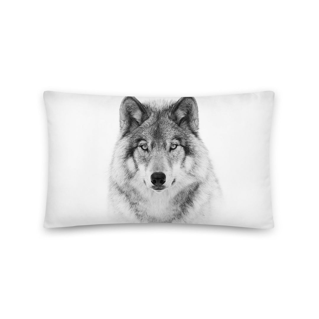 Kissen - Calm Wolf Kuratoren von artlia 20″×12″ artlia