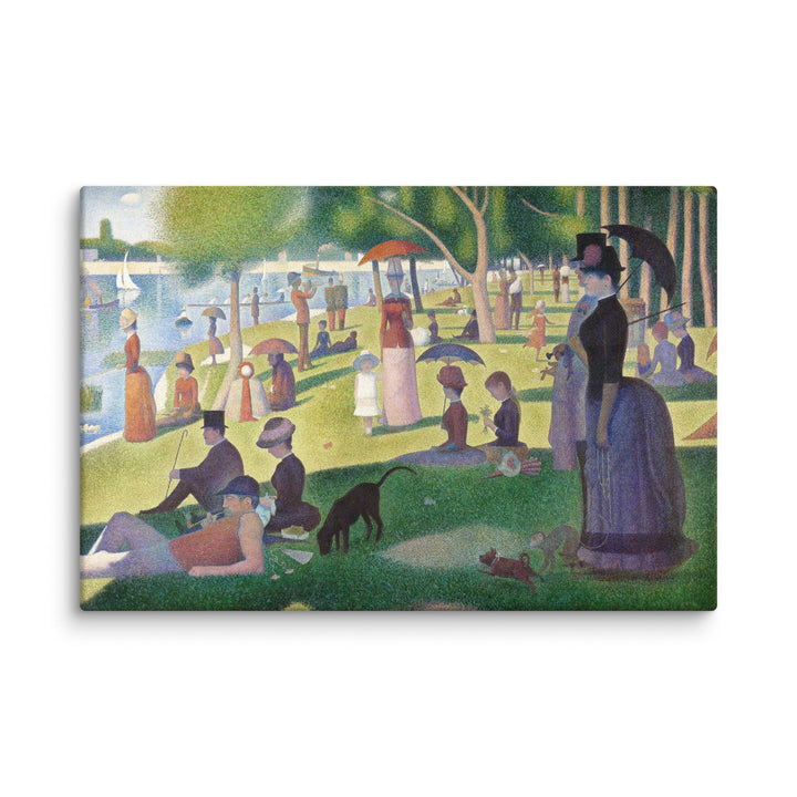 Leinwand - Ein Sonntagnachmittag auf der Insel La Grande Jatte Georges Seurat artlia