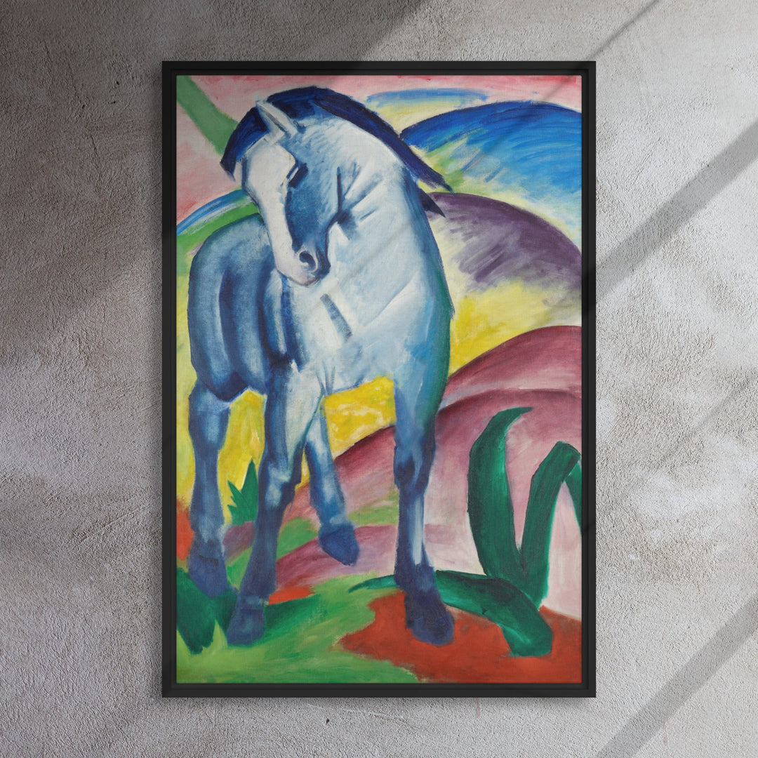 Leinwand - Franz Marc, Blaues Pferd I Franz Marc artlia