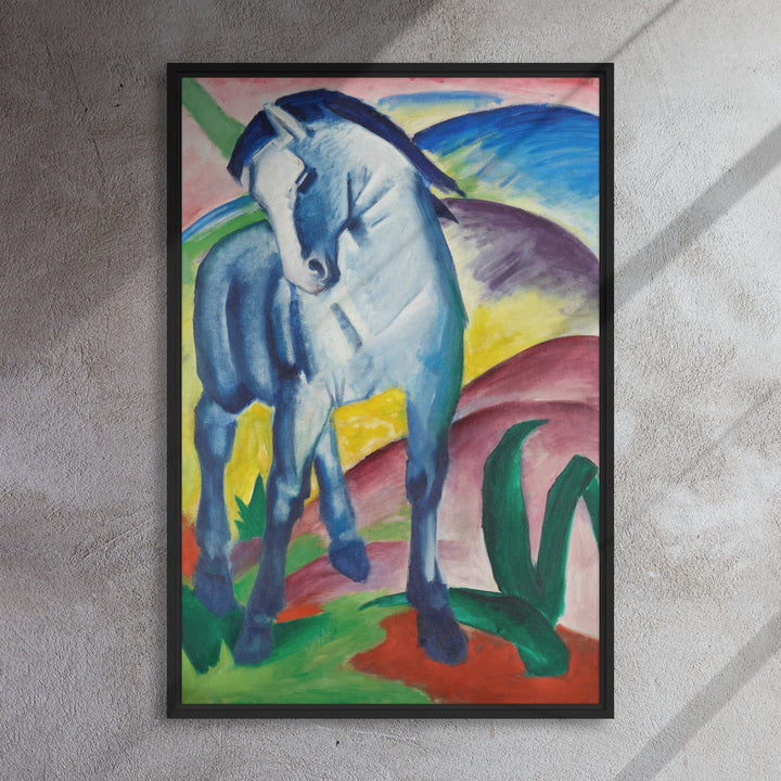 Leinwand - Franz Marc, Blaues Pferd I Franz Marc artlia