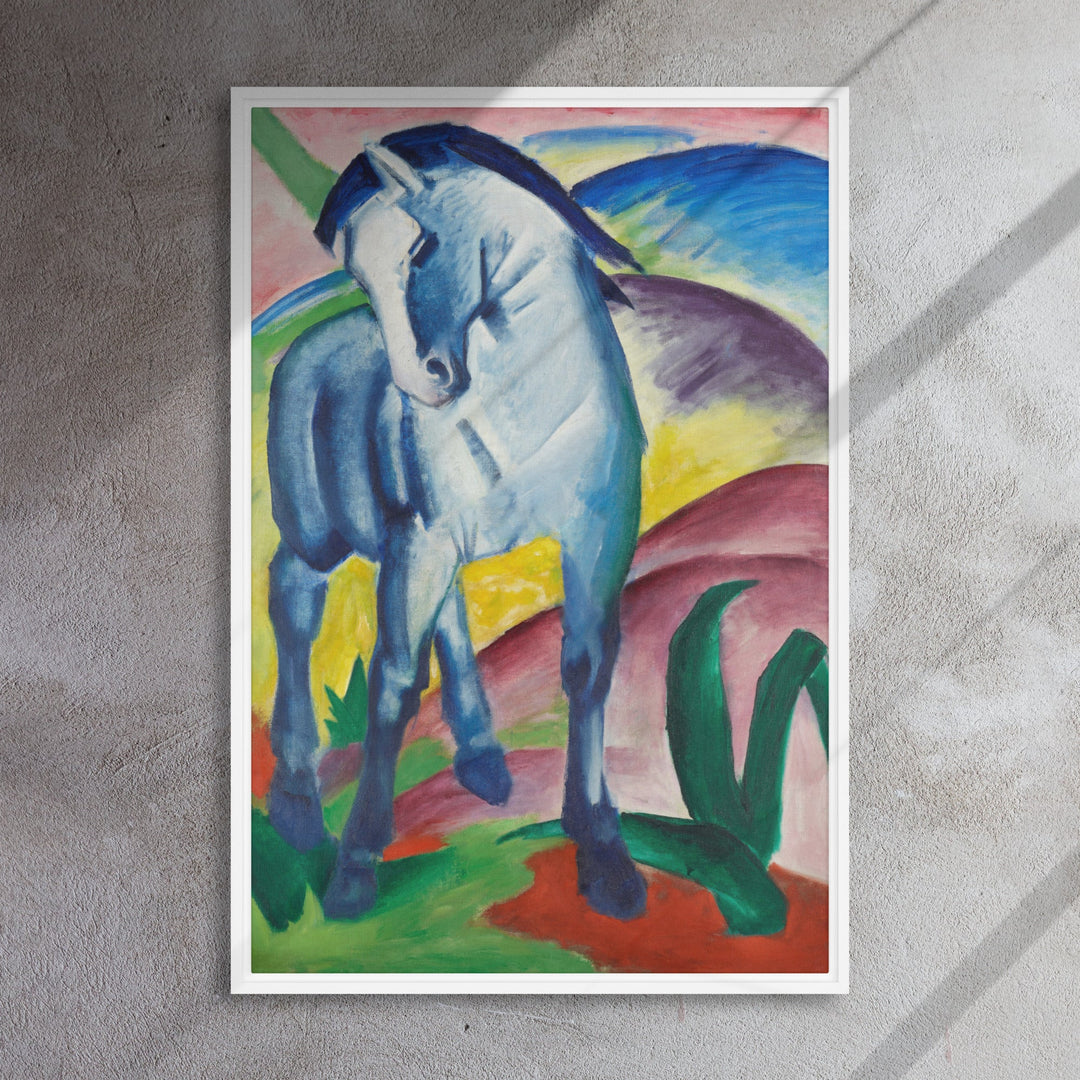 Leinwand - Franz Marc, Blaues Pferd I Franz Marc artlia