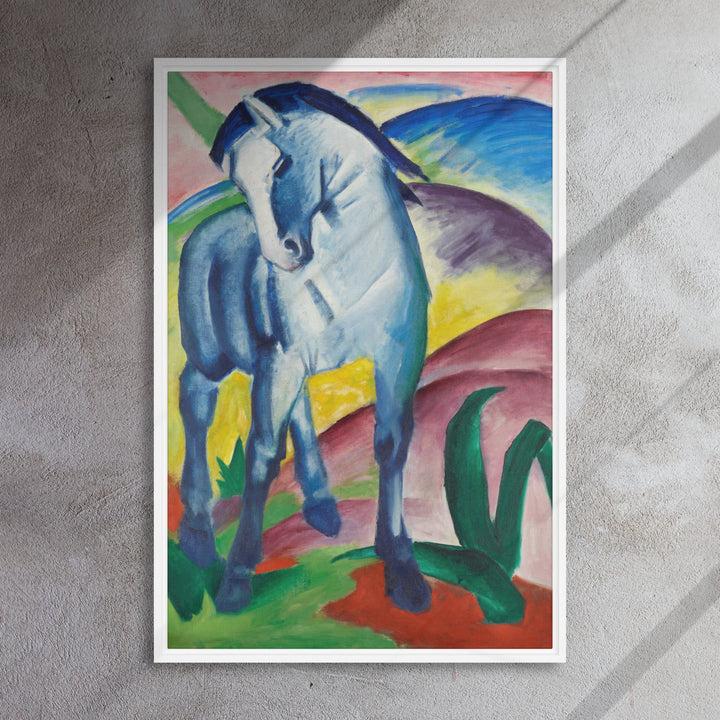 Leinwand - Franz Marc, Blaues Pferd I Franz Marc artlia