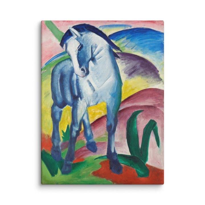 Leinwand - Franz Marc, Blaues Pferd I Franz Marc ohne Rahmen / 31x41 cm (12″×16″) artlia