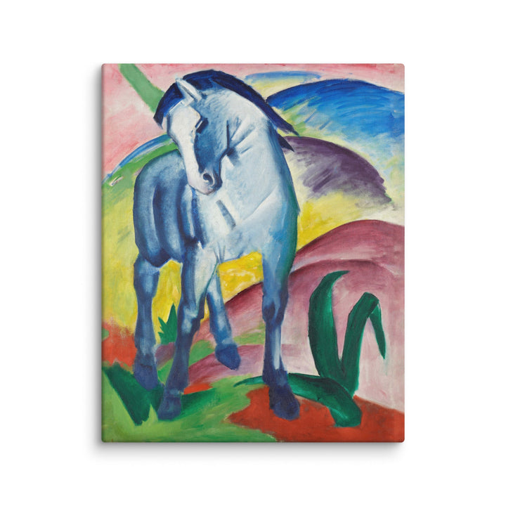 Leinwand - Franz Marc, Blaues Pferd I Franz Marc ohne Rahmen / 41x51 cm (16″×20″) artlia