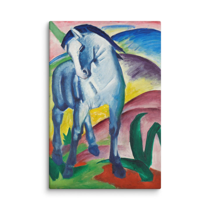 Leinwand - Franz Marc, Blaues Pferd I Franz Marc ohne Rahmen / 51x76 cm (20″×30″) artlia