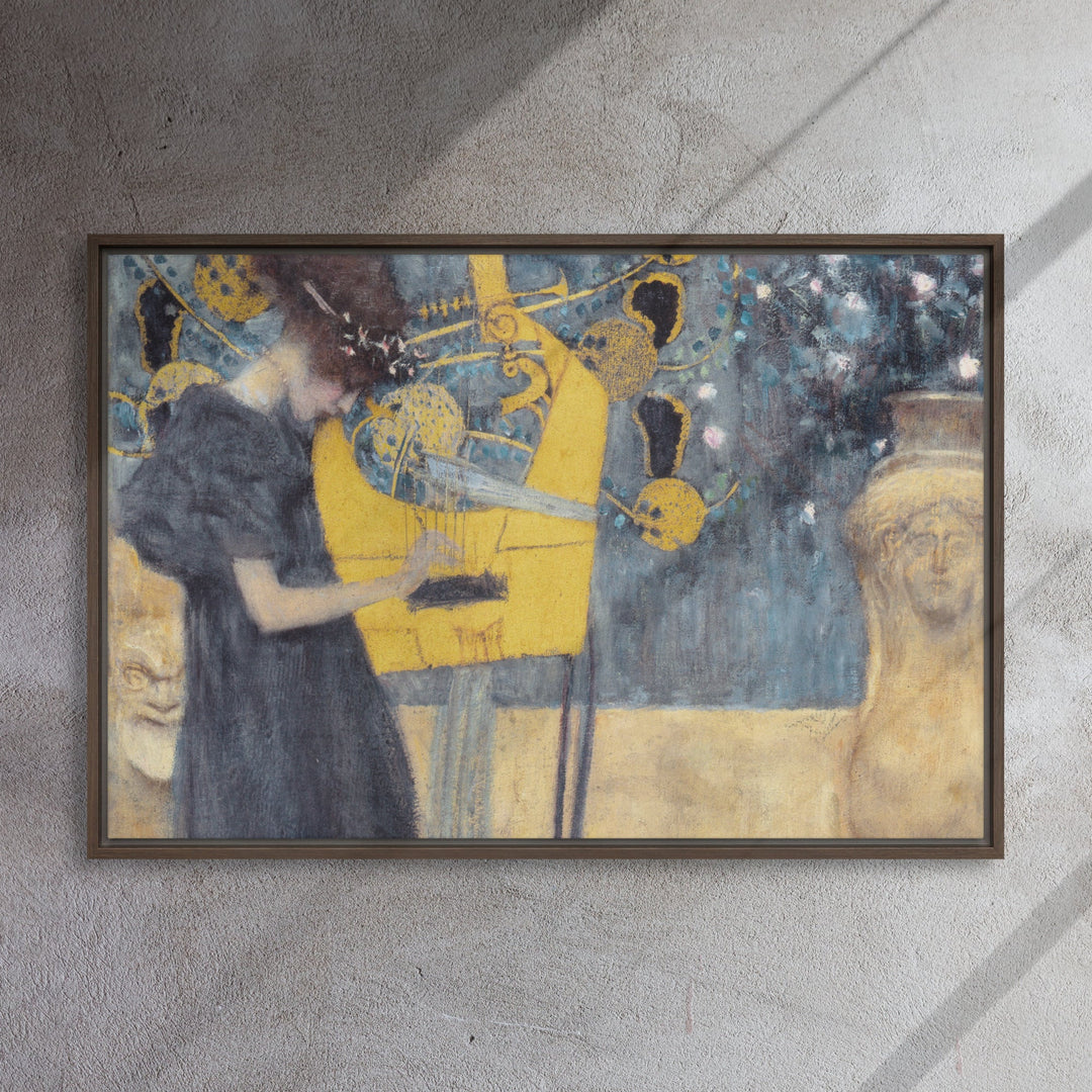 Leinwand - Gustav Klimt, Die Musik Gustav Klimt artlia