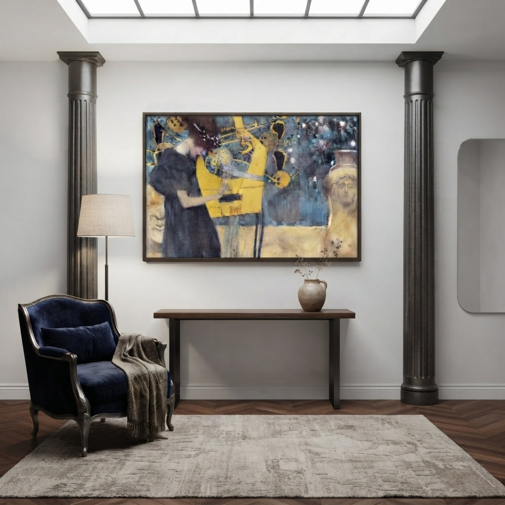leinwand-gustav-klimt-die-musik-gustav-klimt-artlia-online-art-galeria