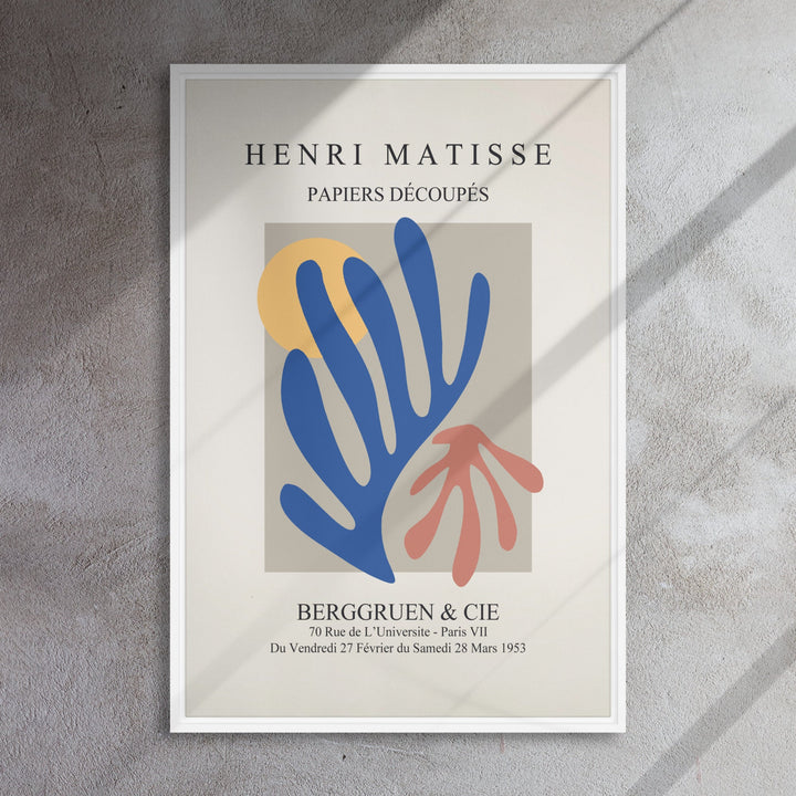 Leinwand - Henri Matisse, Papier Découpés bunter Garten Henri Matisse artlia