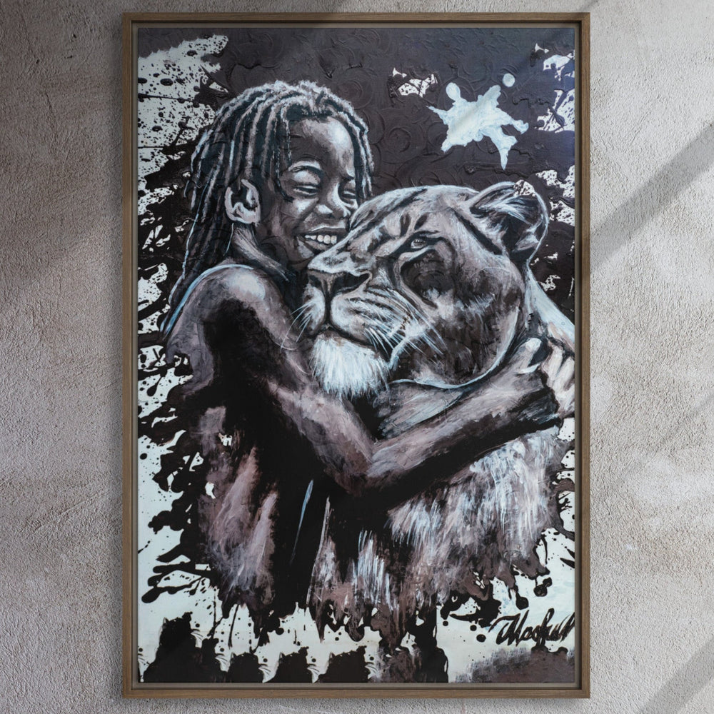 Leinwand - Her Cub, Nokuthula M Mpofu artlia