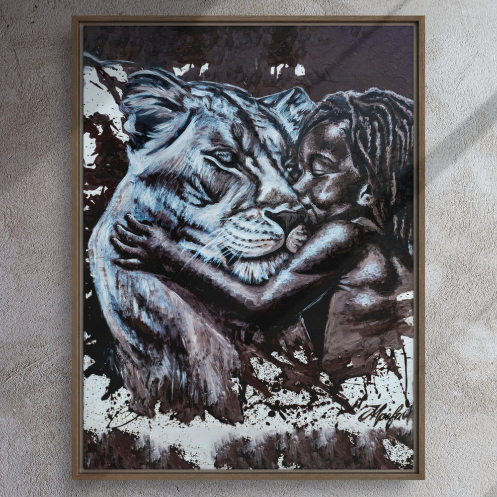 Leinwand - His Mother, Nokuthula M Mpofu artlia